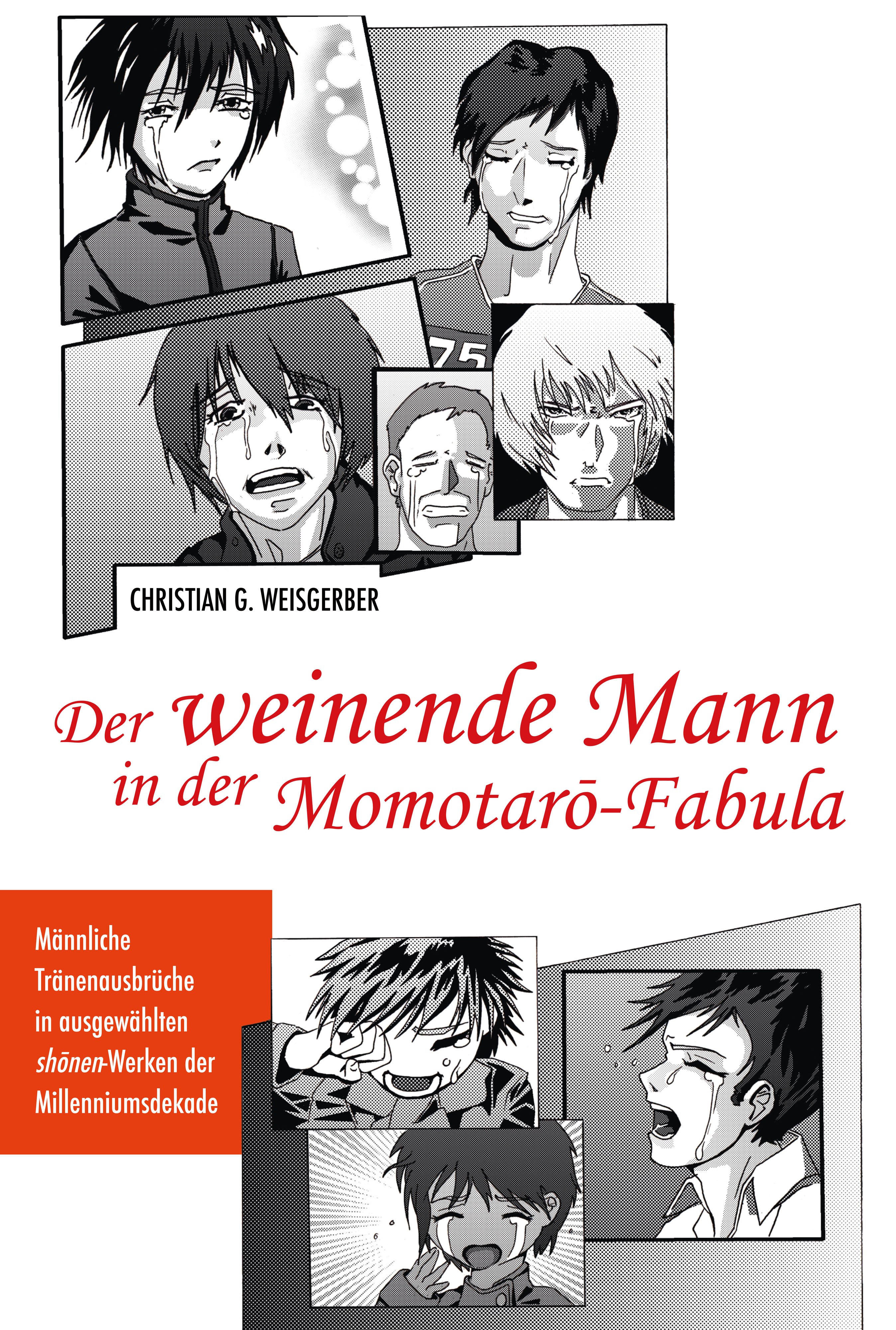 Der weinende Mann in der Momotarō-Fabula