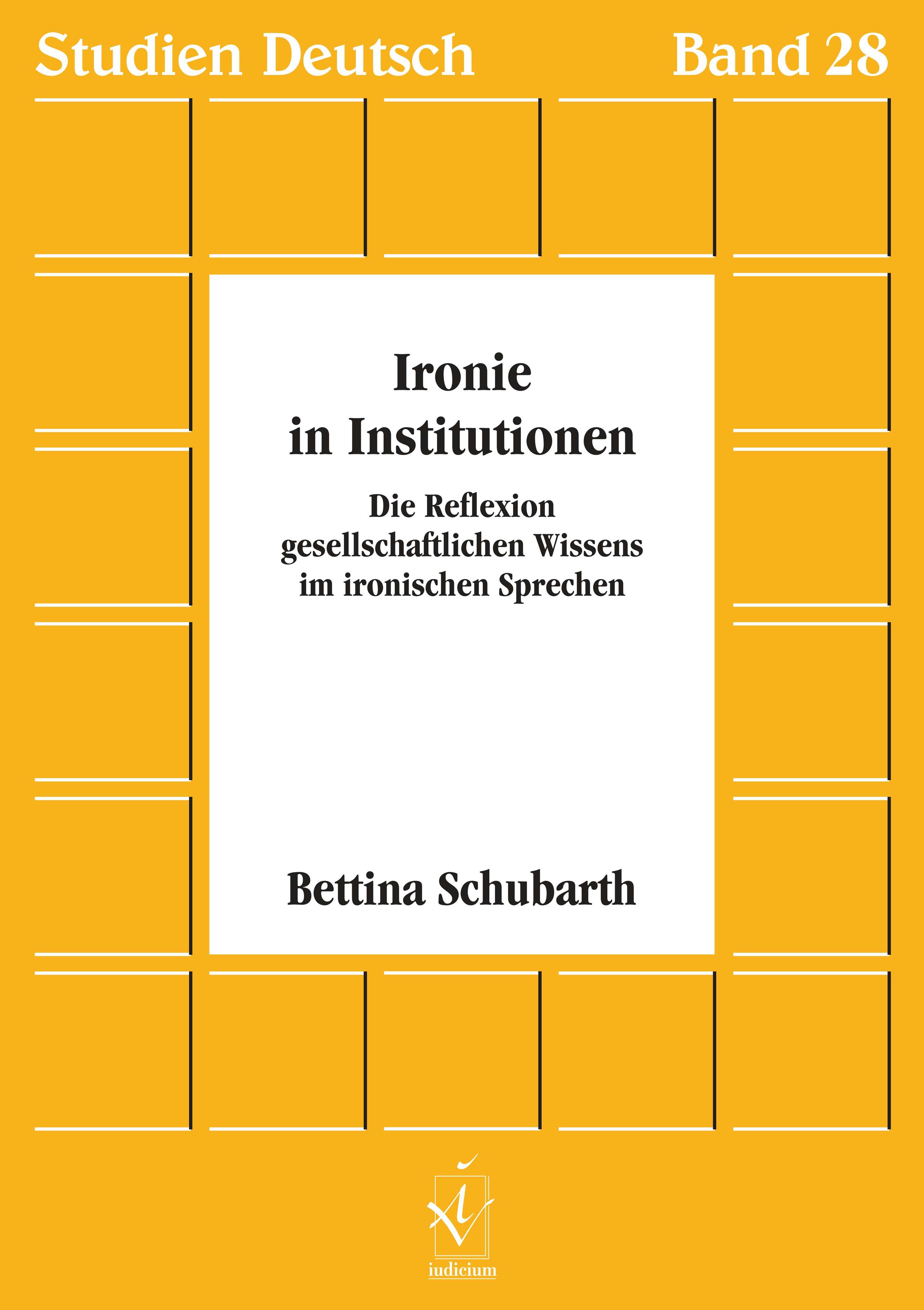 Ironie in Institutionen
