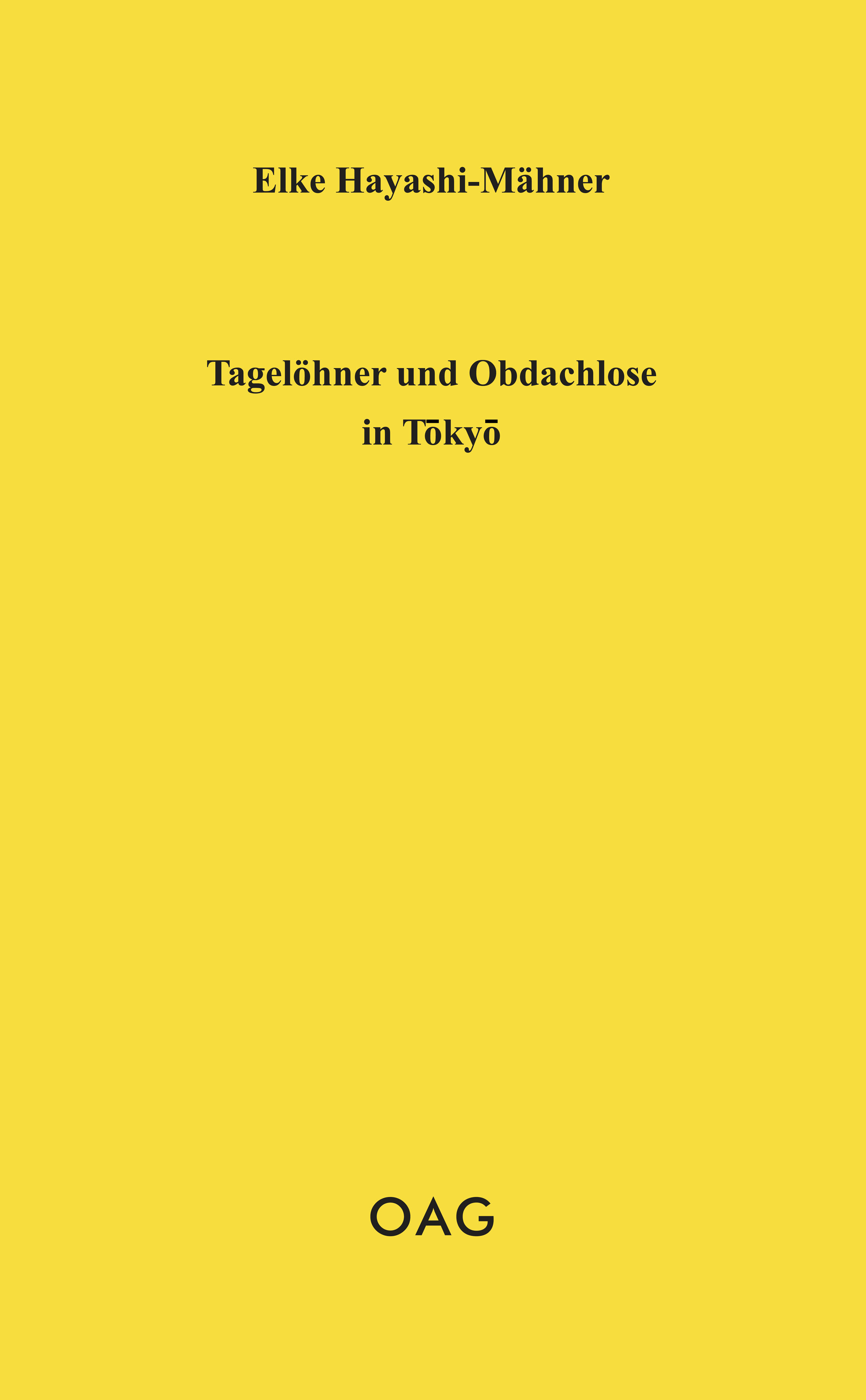 Tagelöhner und Obdachlose in Tokyo