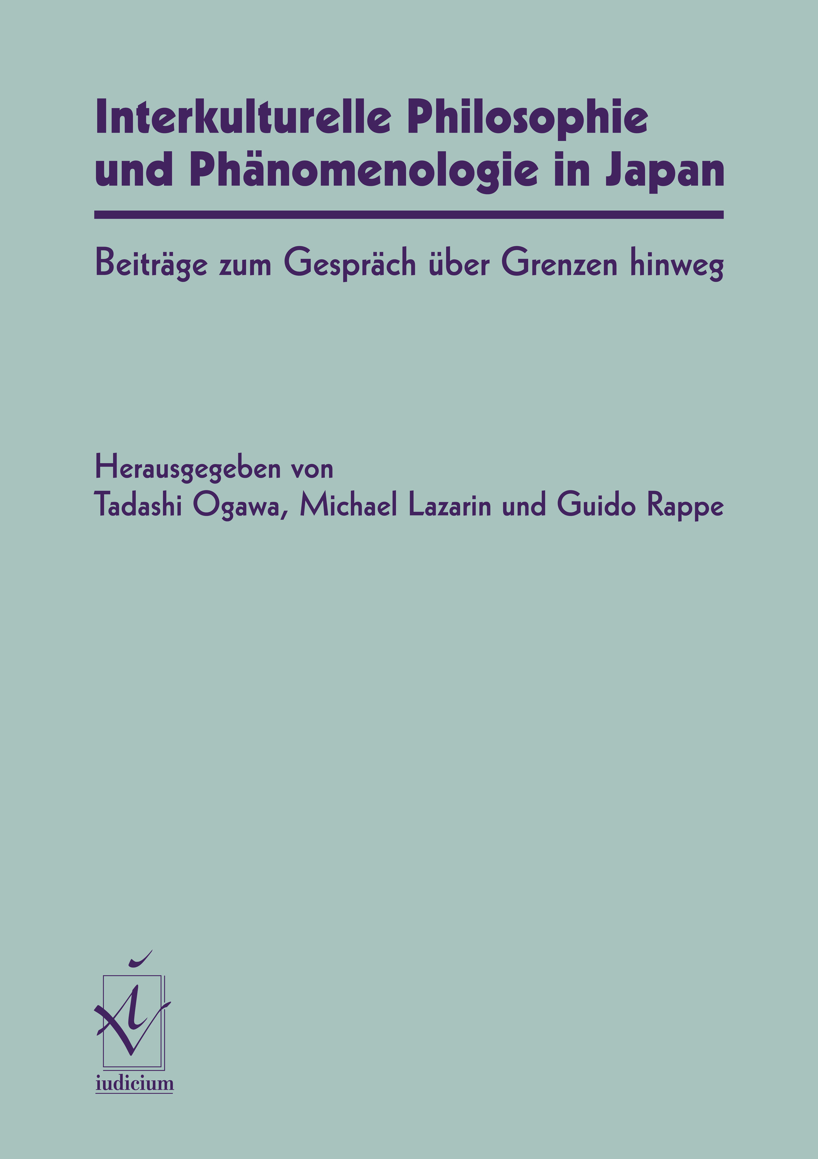 Interkulturelle Philosophie und Phänomenologie in Japan