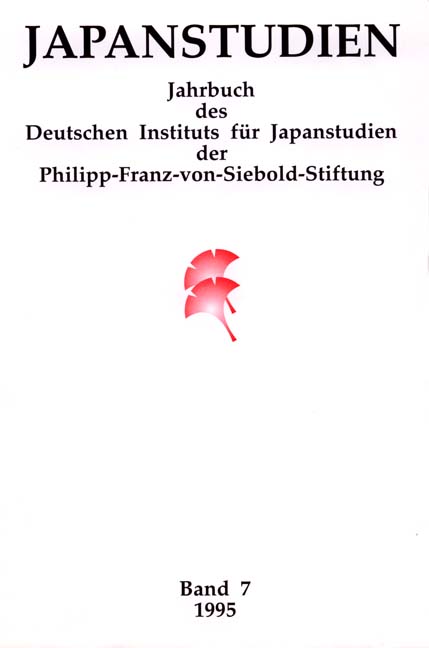 Japanstudien. Jahrbuch des Deutschen Instituts für Japanstudien, Band 7/1995