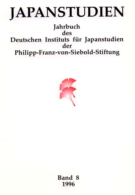 Japanstudien. Jahrbuch des Deutschen Instituts für Japanstudien, Band 8/1996