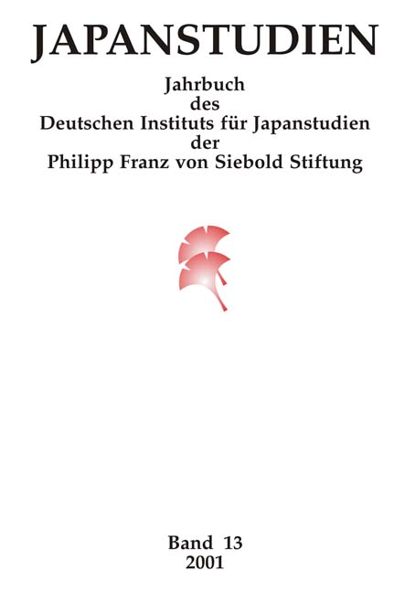 Japanstudien. Jahrbuch des Deutschen Instituts für Japanstudien, Band 13/2001