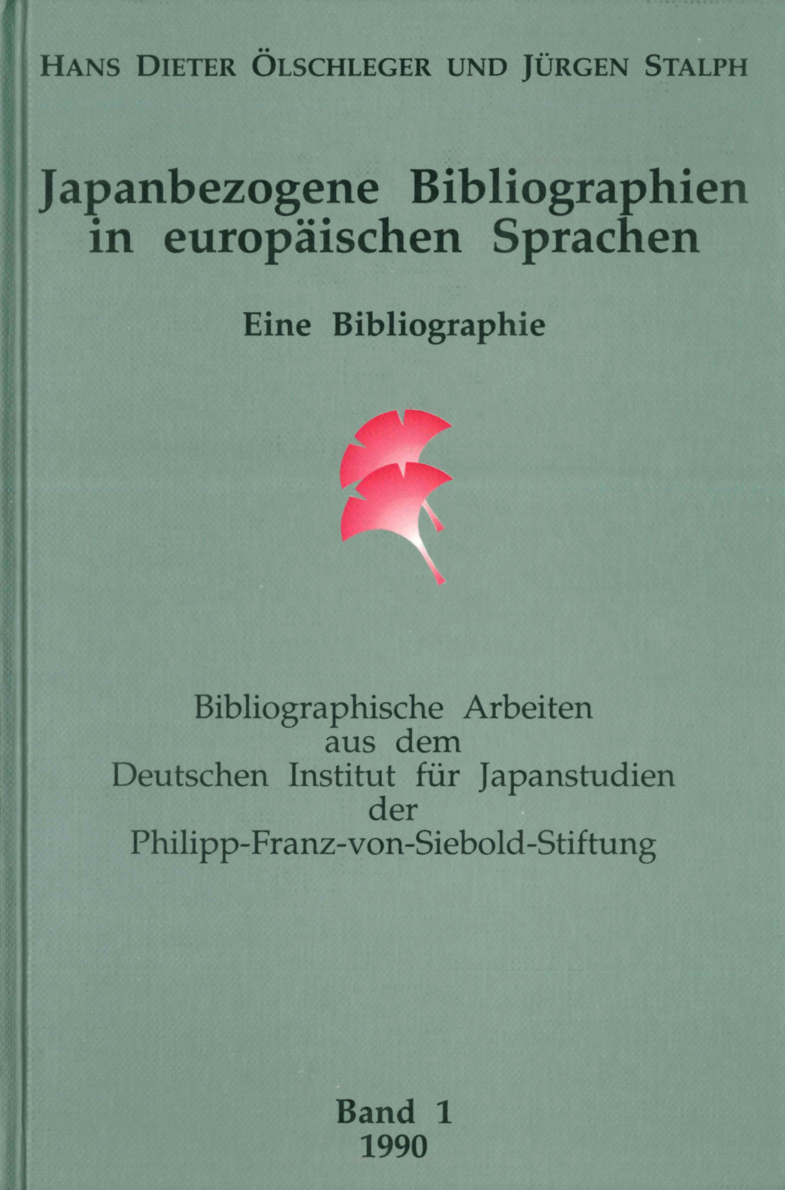 Japanbezogene Bibliographien in europäischen Sprachen