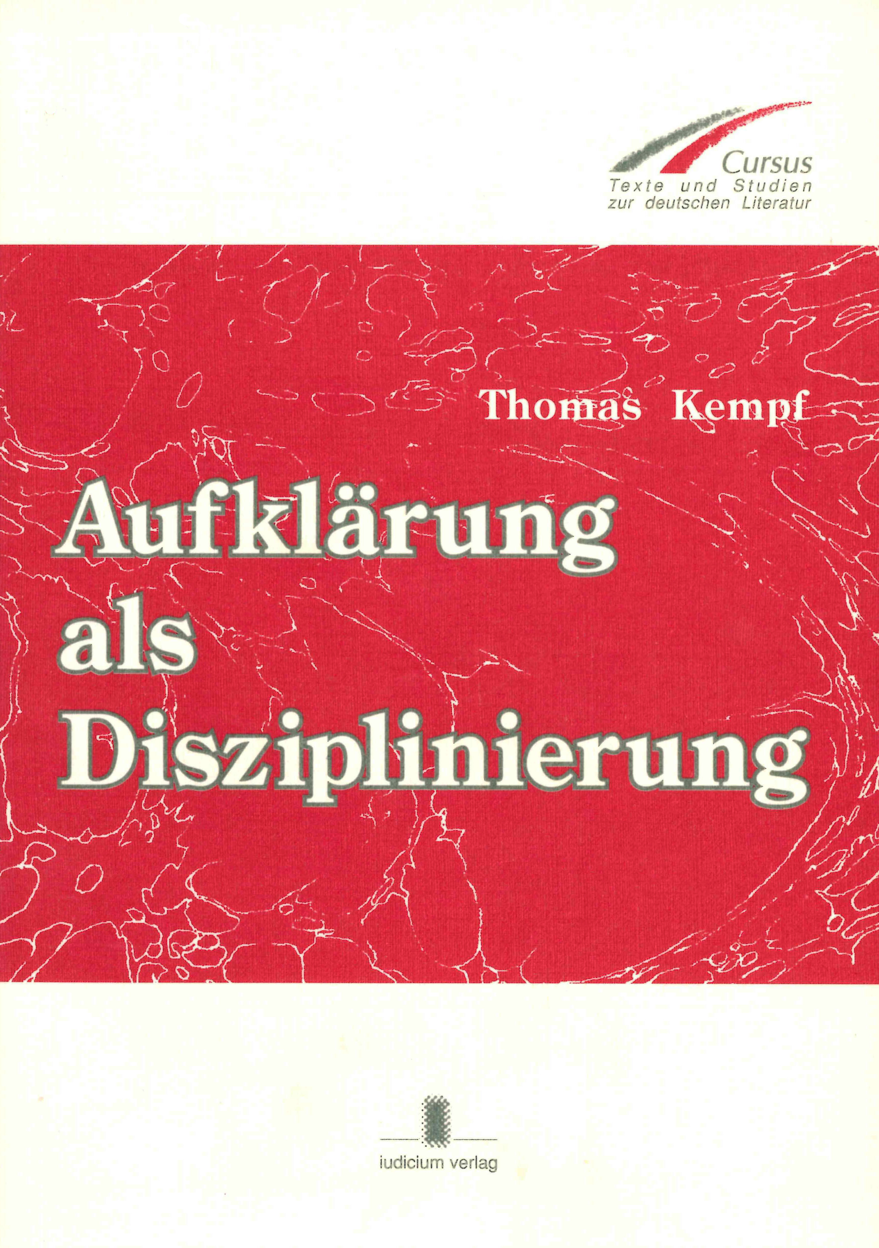 Aufklärung als Disziplinierung