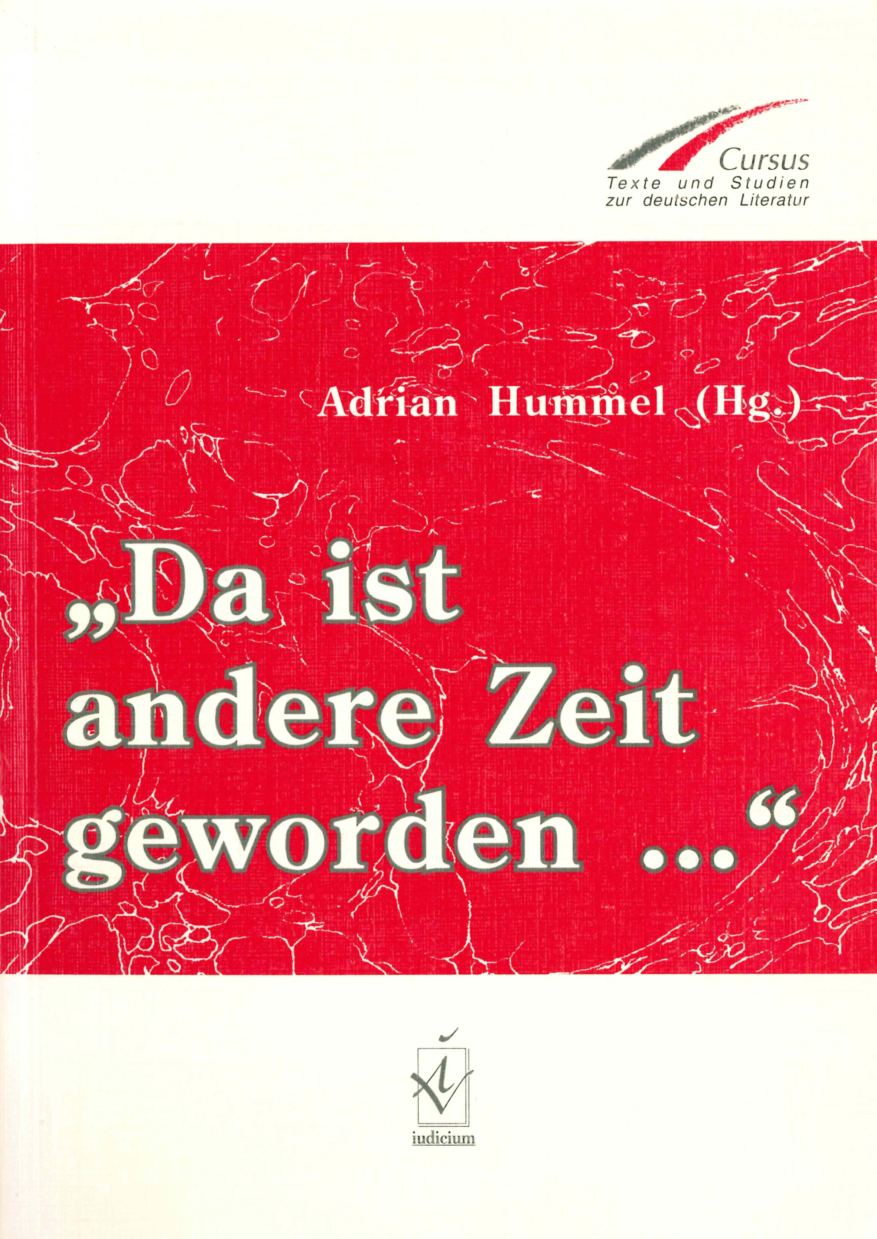 Da ist andere Zeit geworden...