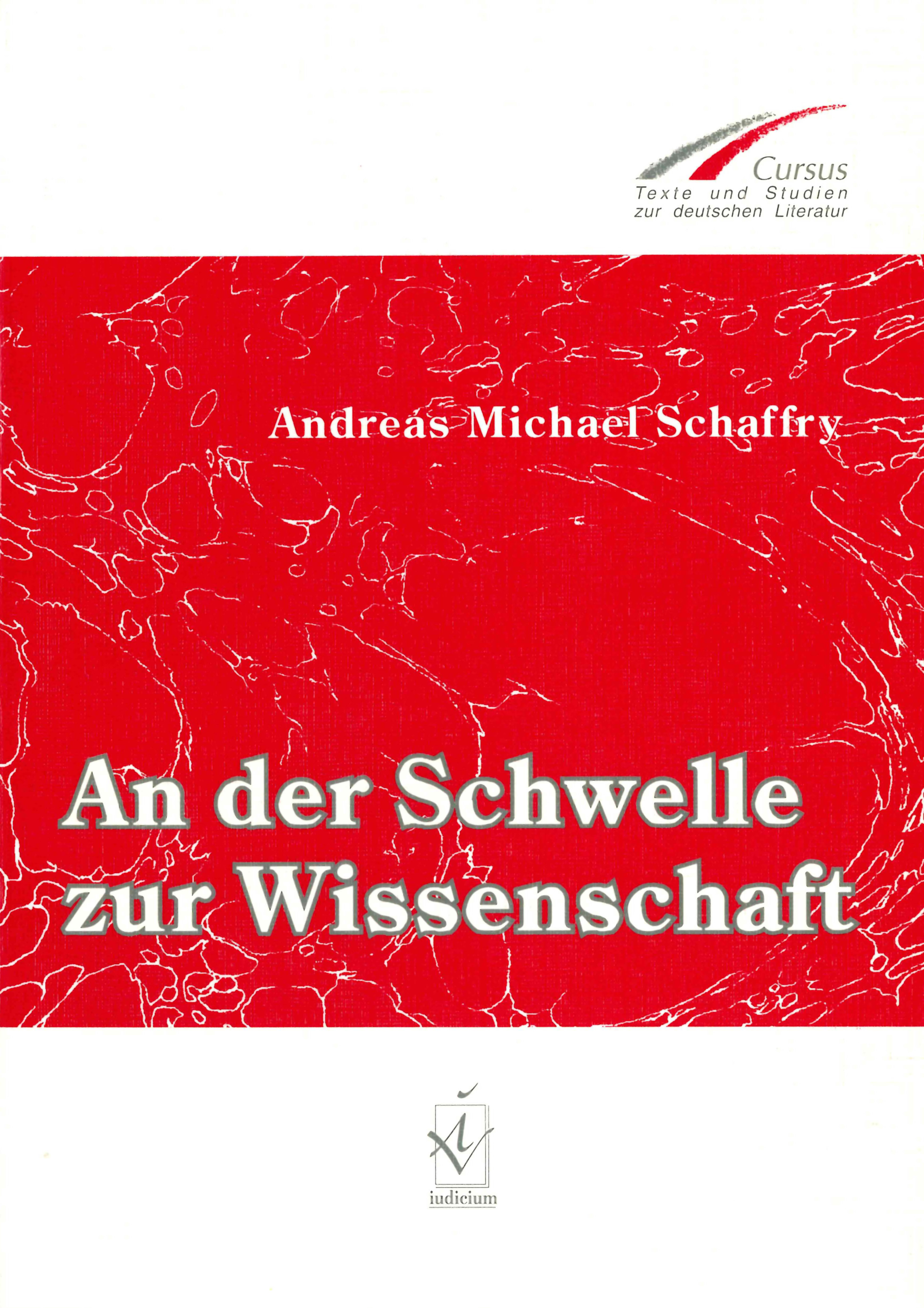 An der Schwelle zur Wissenschaft
