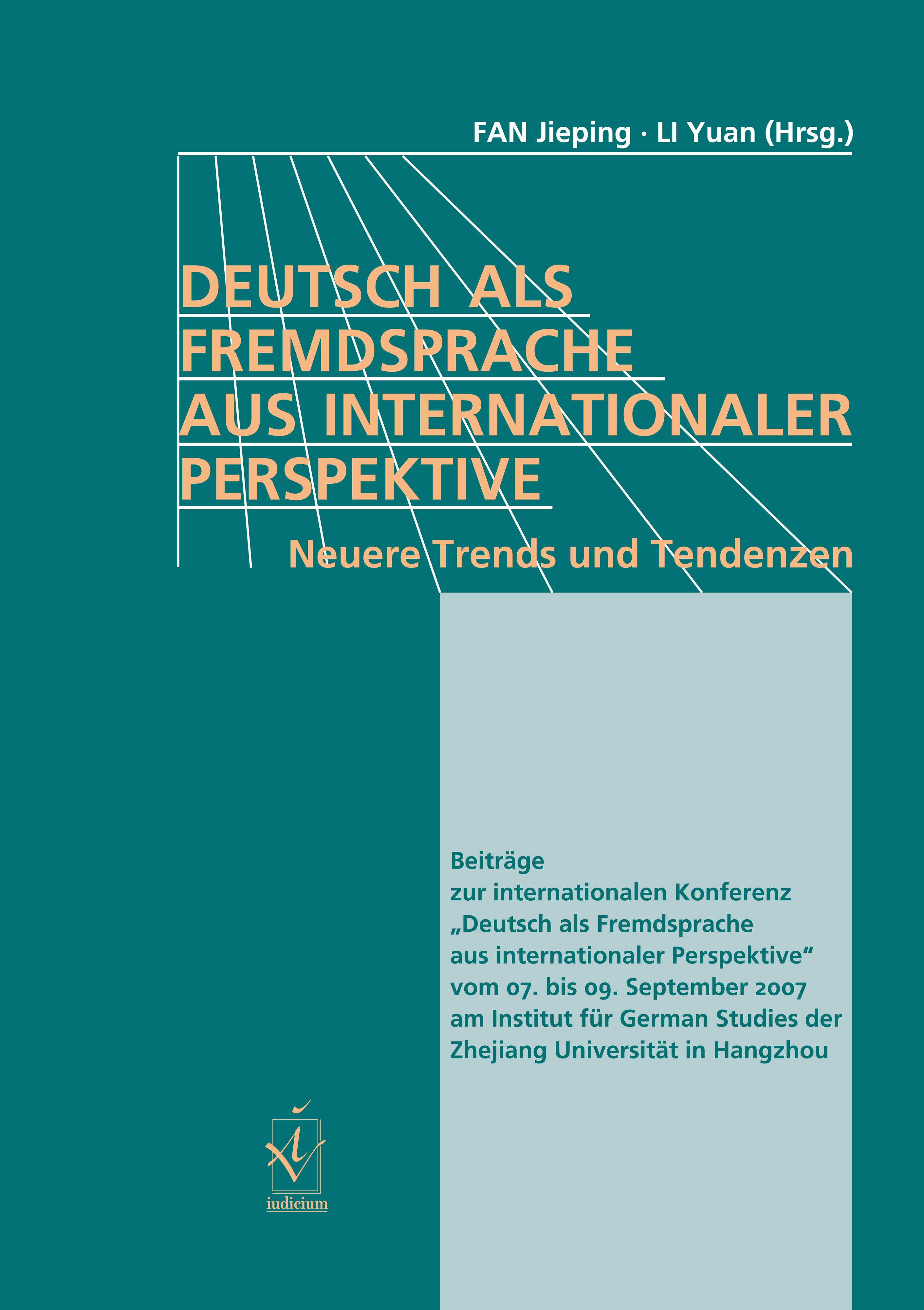 Deutsch als Fremdsprache aus internationaler Perspektive