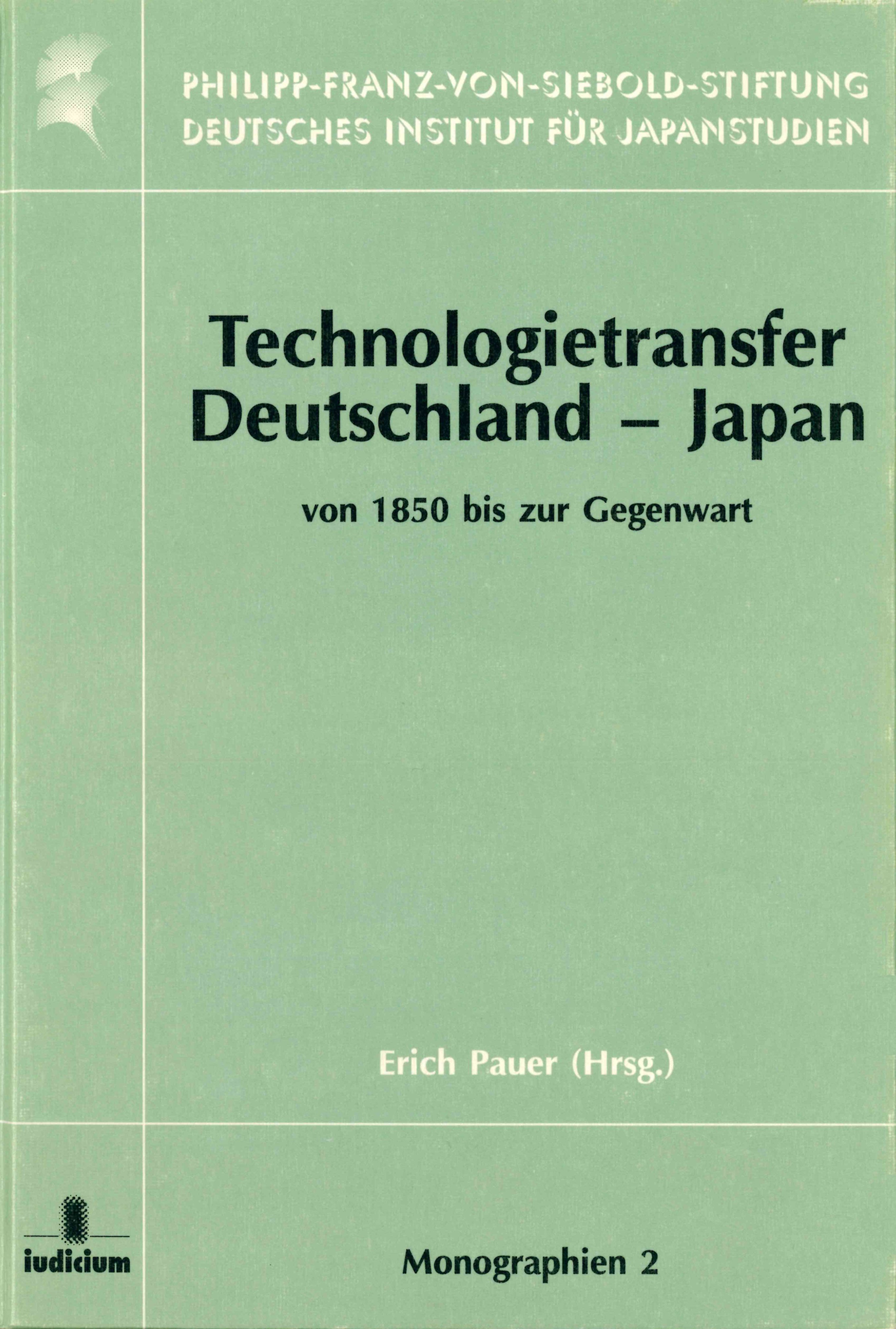 Technologietransfer Deutschland - Japan