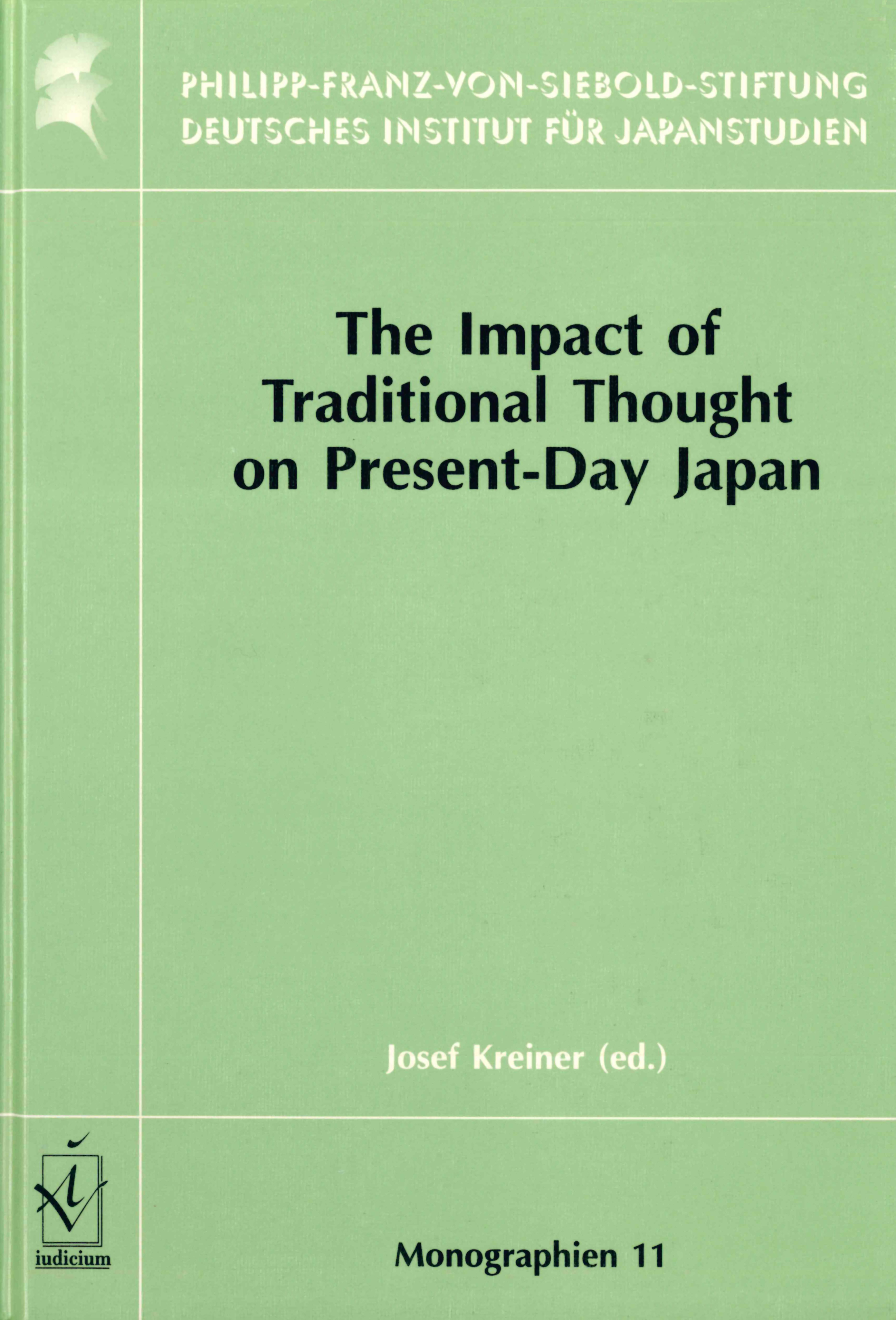 The Impact of Traditional Thought on Present-Day Japan
