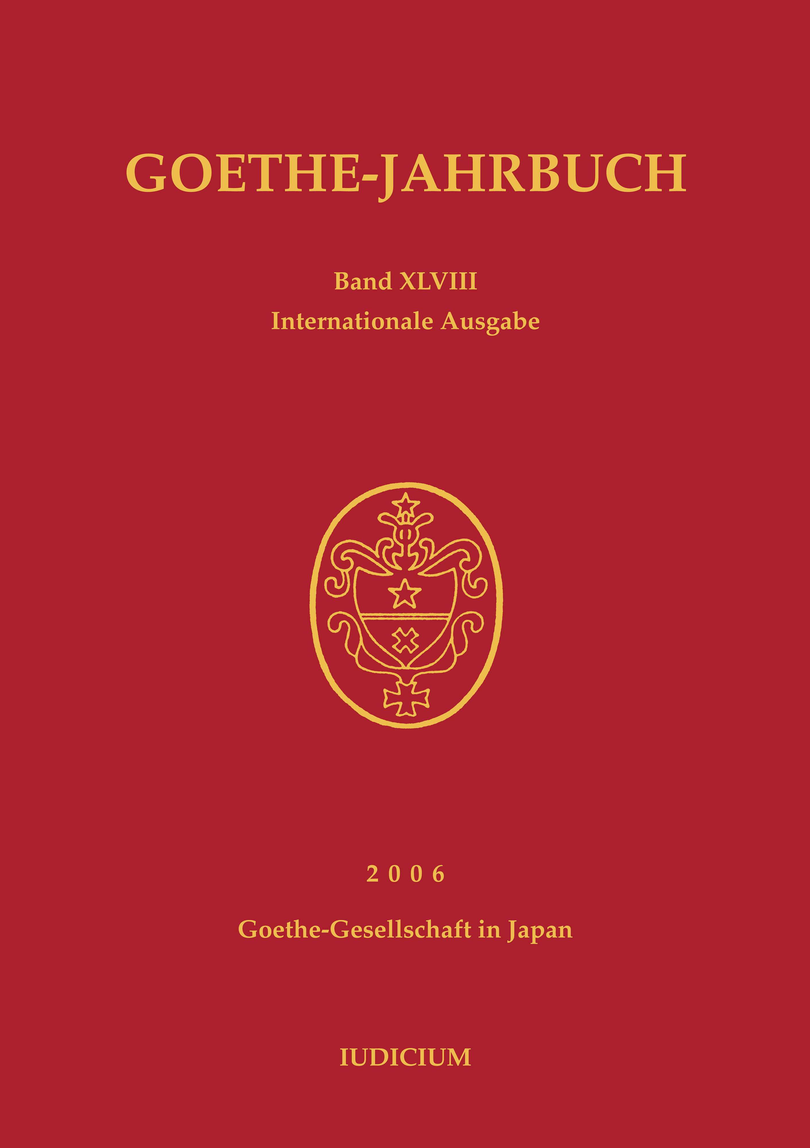 Goethe-Jahrbuch / Goethe-Jahrbuch