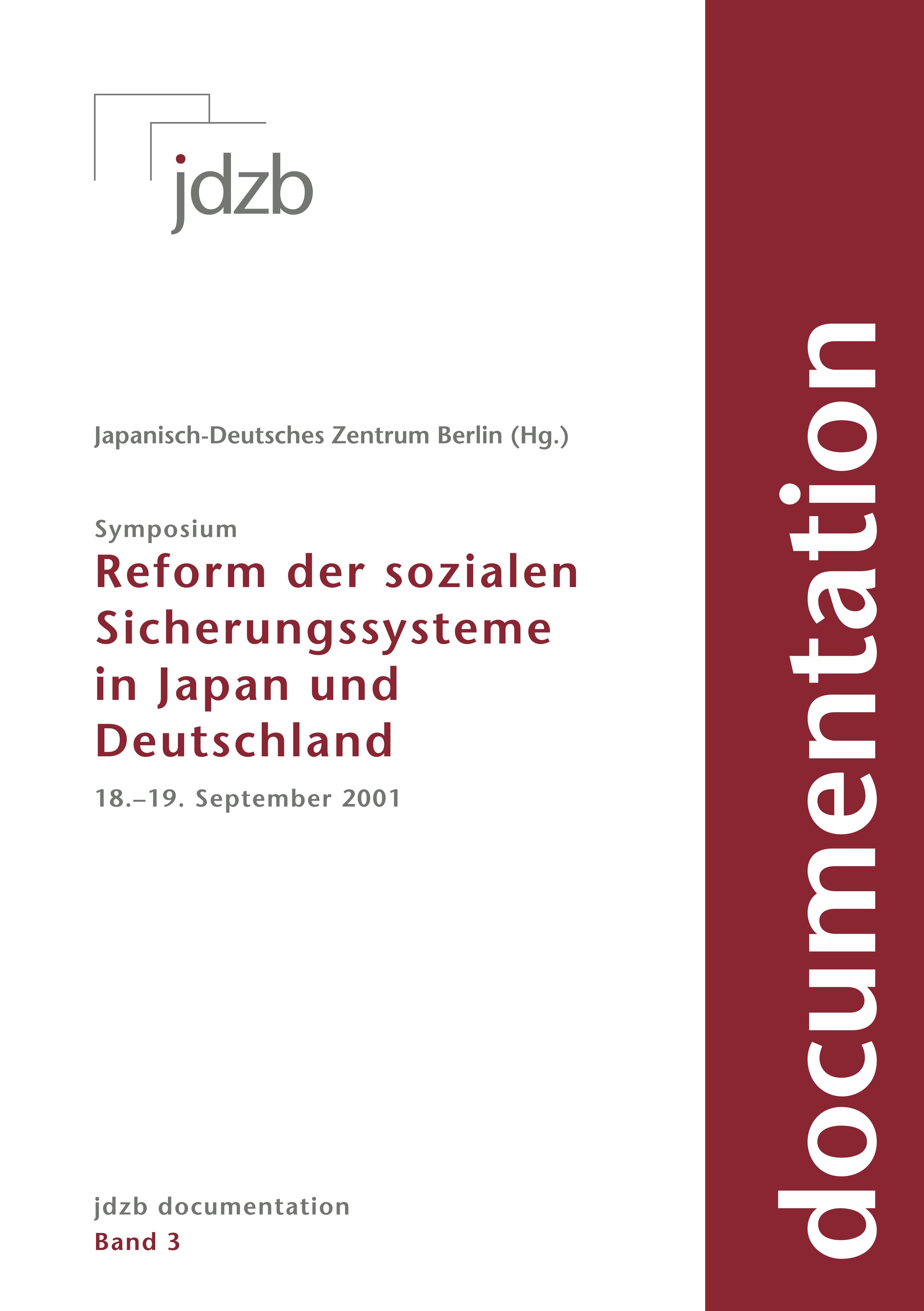 Symposium Reform der sozialen Sicherungssysteme in Japan und Deutschland